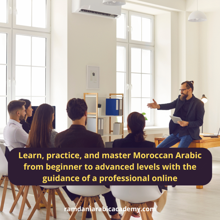 Speak Like a Local: The Power of Learning Moroccan Darija – Arabic Course 2025