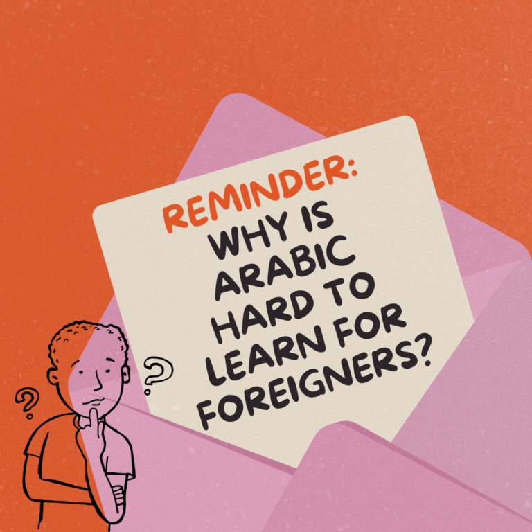 Why Is Arabic Hard to Learn for Foreigners?