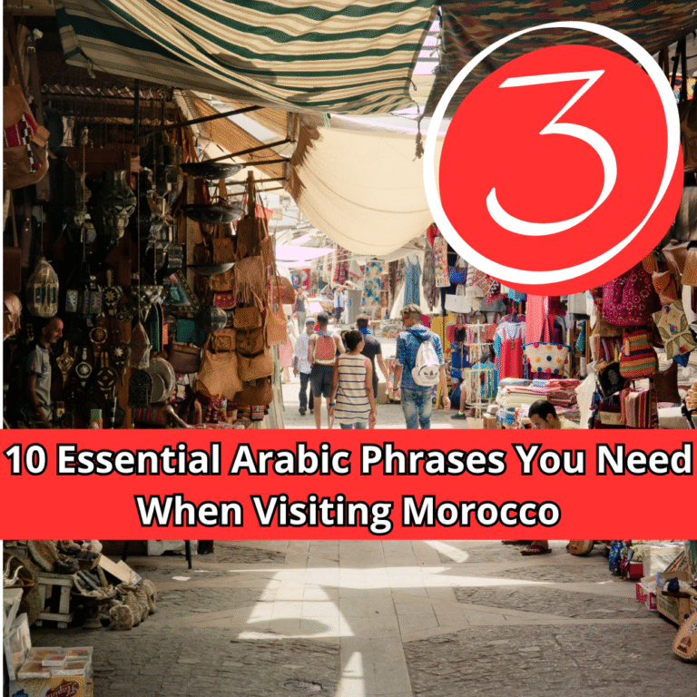 Connect in Morocco: Must-Know Arabic Phrases for Visitors Part 3