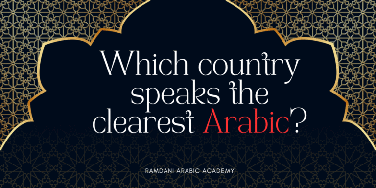 Which country speaks the clearest Arabic ? Best Answer